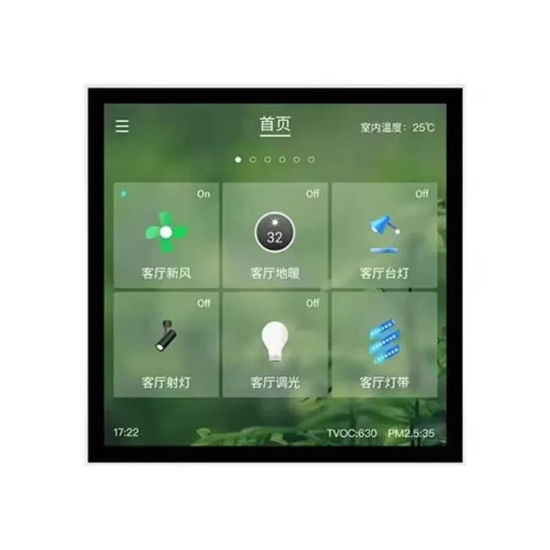 4-Inch Capacitive LCD Touch Screen Interface Industrial PC with 24V Auxiliary Power Supply Supports Customizable Themes