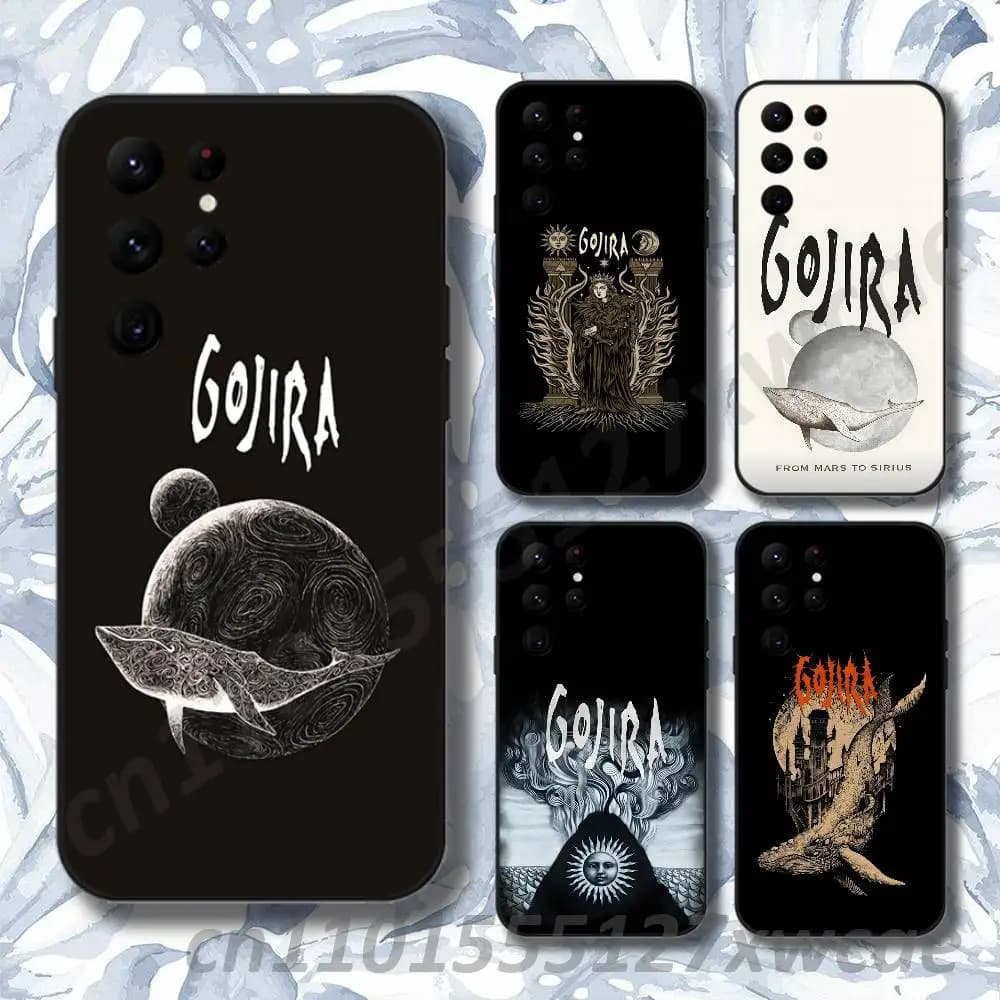 Band G-GojiraS Mea Culpa Phone Case For Samsung S10,S21,FE,S21 ,S26,S25,S24,S23,Ultra,S9,S22,Plus Black Shell Cover
