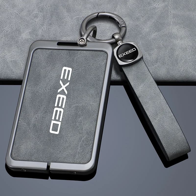 Zinc Alloy Car NFC Card Smart Remote Key Fob Case Full Cover Holder Shell For ICAR Chery Exeed RX VX LX TXL FL 2024 Accessories