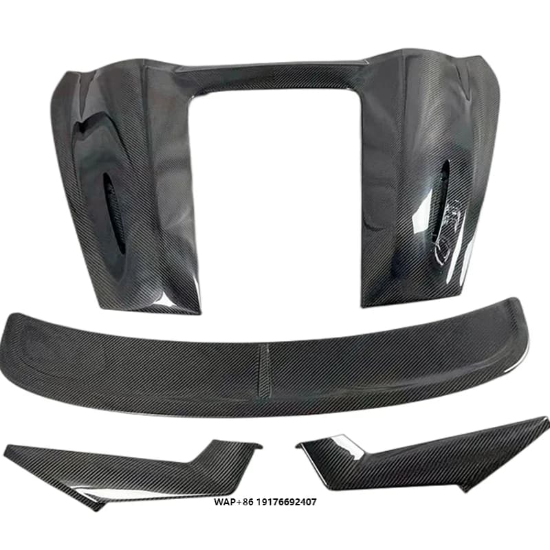 Carbon fiber GT style rear spoiler wing for 981 cayman boxster 2013-2015 Open-top version