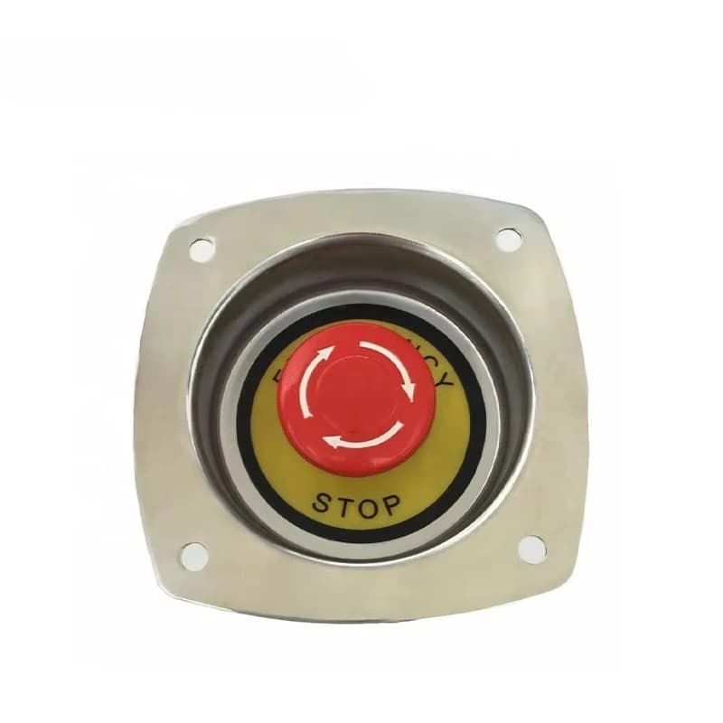 Diesels generator high quality stainless steel emergency button switch cover