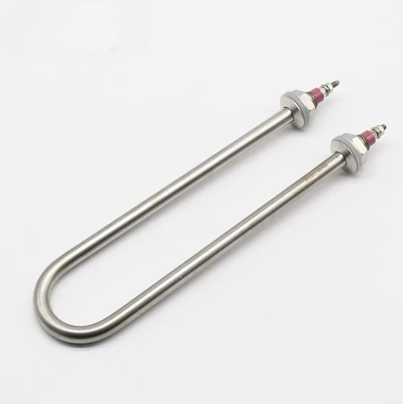 2Pcs single U-shaped stainless steel electric heating tube water tank insulation table rice steamer heating tube 220V380V2KW3K