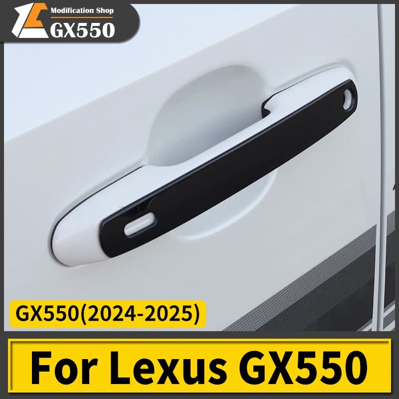 For Lexus GX550 GX550h 2024-2027 Exterior Door Handles Decoration Chrome Sequins,gx 550 Upgraded Accessories Modification Tuning