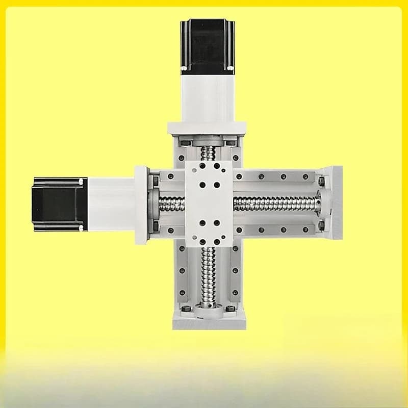Cross slide heavy duty module two-axis XY automated CNC table drill micro motor tool lifting guide