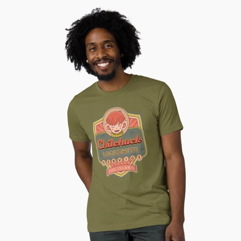 Chilchuck Locksmith Service Delicious in Dungeon Gift T-Shirt for RPG Gamer Dungeon Meshi Graphic clothes All size tops S-6XL