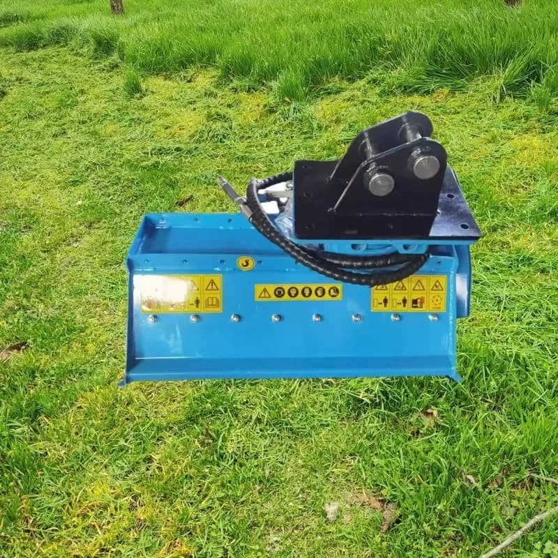 Hydraulic Excavator Hedge Trimmer Excavator Grass Cutting Machine with Flail Mower
