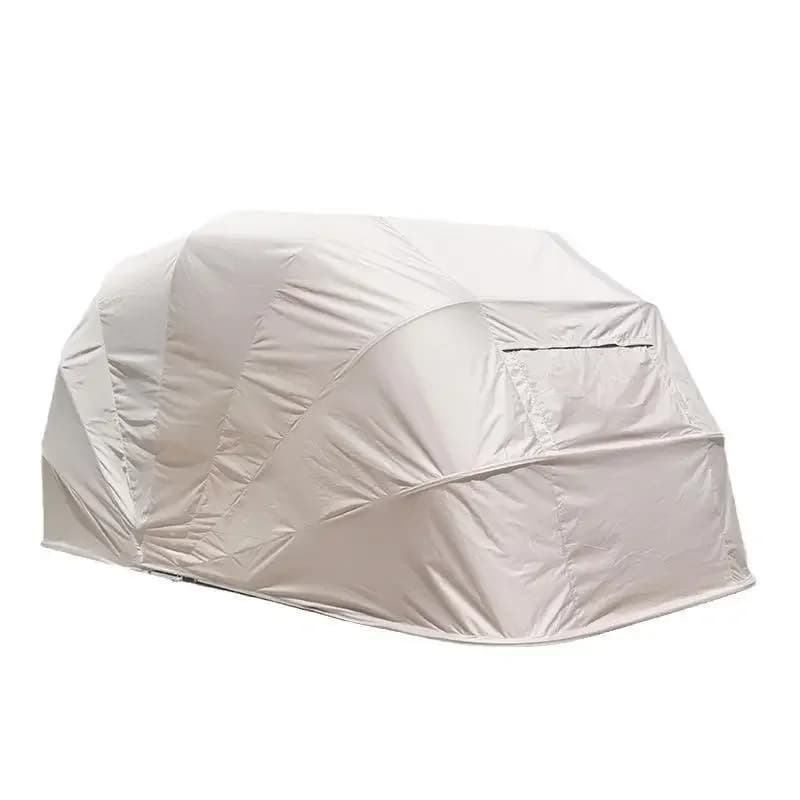 Automatic mobile folding telescopic garage sun protection car parking shed, thickened cotton thermal cover outdoor