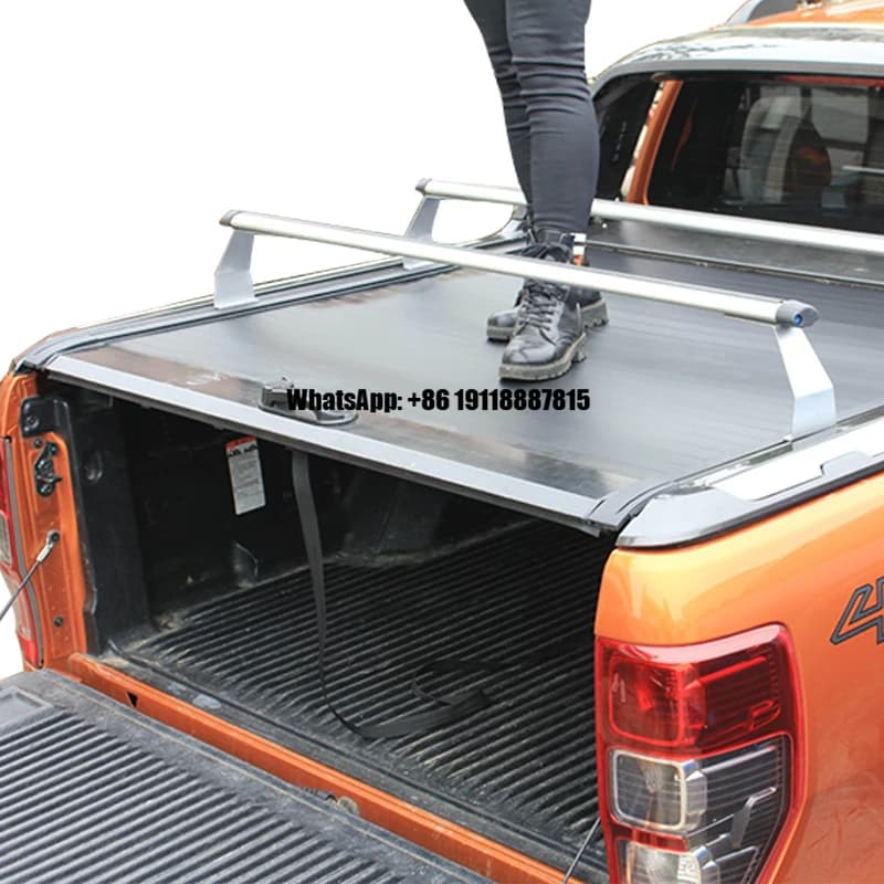 ODM Retractable Truck Bed Manual Pickup Tonneau Roll up Cover 2009-2020 for Dodge Ram1500
