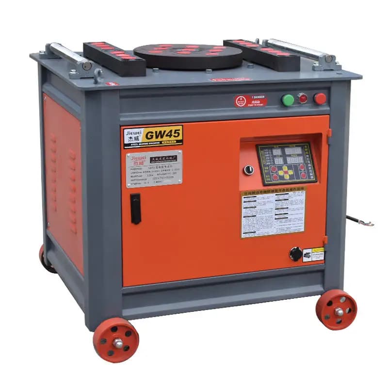 Automatic Industrial CNC Iron Rebar Bending Machine Stainless Steel Carbon Pipe Steel Bar Bender With Straightening Service