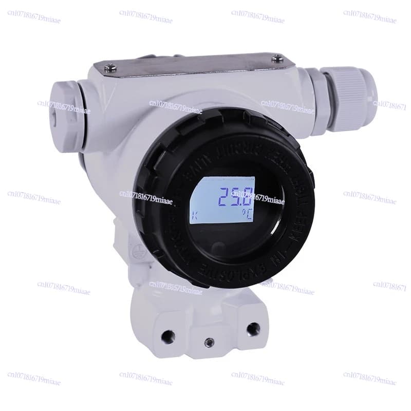 Industrial site display temperature transmitter 4~ 20mA output cold junction compensation pt100 thermal resistance KS couple