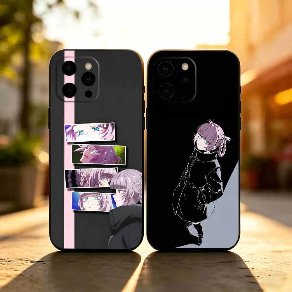 Anime C-Call of the Night Phone Case For iPhone 17,16,15,14,13,12,11 Plus,Pro Max,XS,Soft Silicone Black Cover