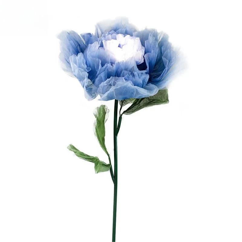 Automatic simulation of opening and closing flowers of electric machinery