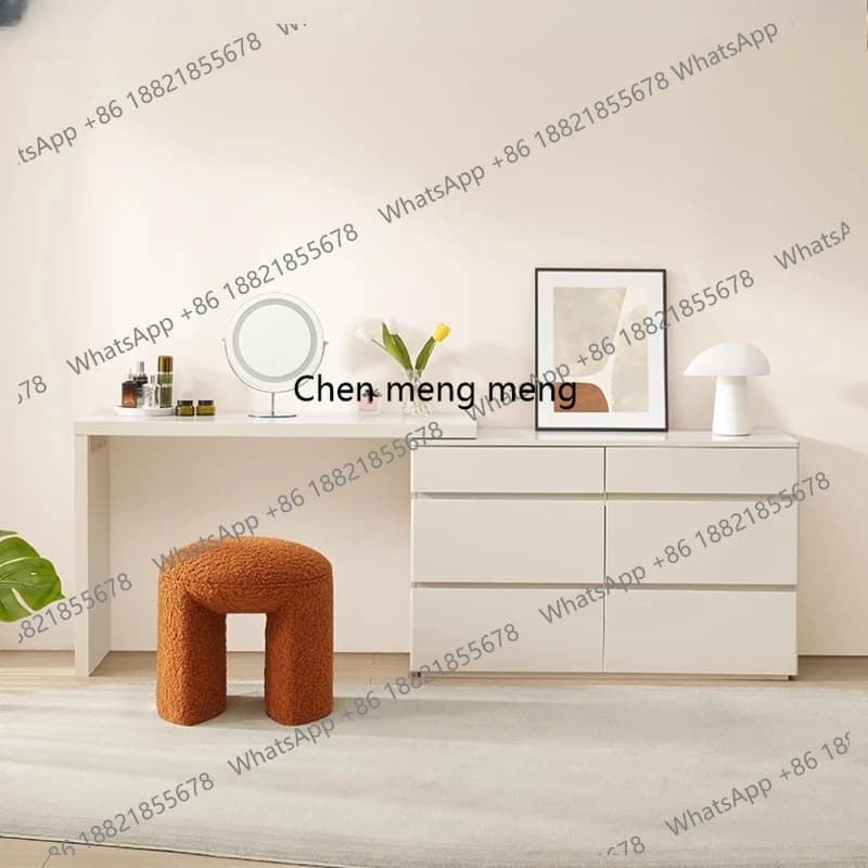 Women Mid Century Dressing Table Coffee Organizer Wood Service Dressing Table Cosmetics Makeup Vestidores Acrylic Furniture