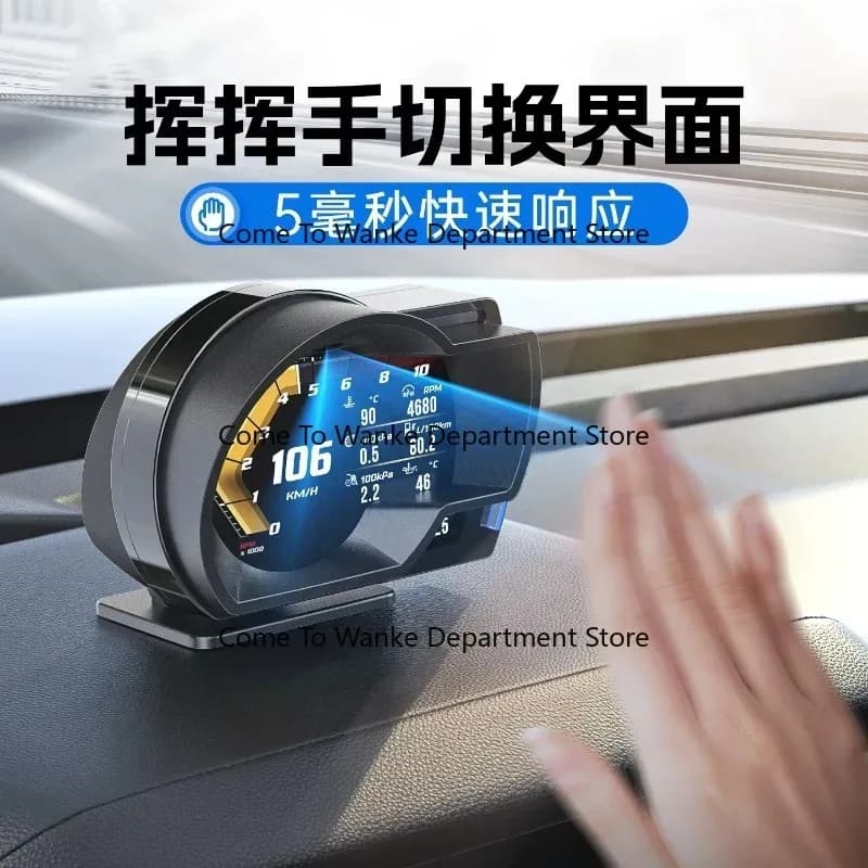 Hot-selling A520 New Car GPS Dual-mode Driving Computer HUD Head-up Display OB--D Car Instrument