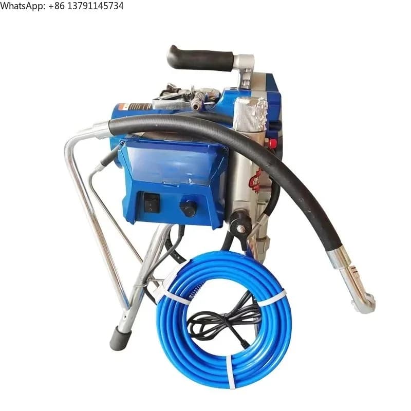 High-Pressure Airless Spray Gun for Painting Aluminum Substrate Core Motor with New High Pressure Equipment for Spray Booths