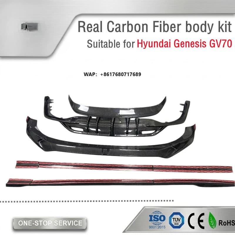 GV70 Bodykit Real Carbon Fiber Body Kit AD Style for GV70 2022-2023