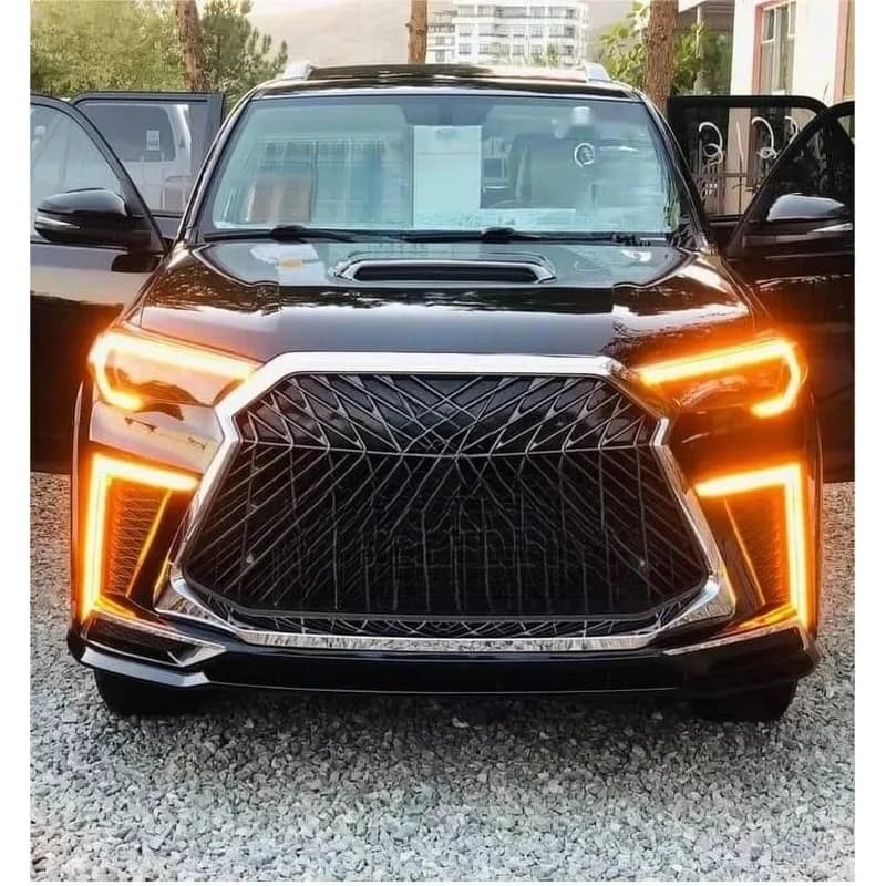 In Stock To-Yo-Ta 4 Runner Bodykit 2010-2021 To Style Upgr Bumper Grille 4 Eyes Hood Spoiler