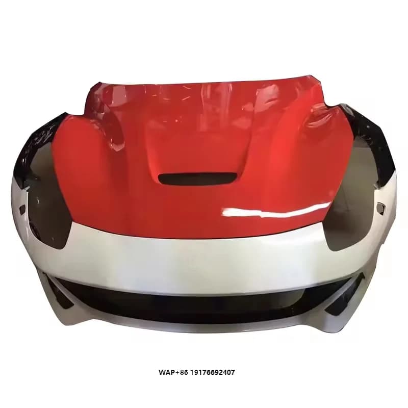 Upgrade Facelift CSS Style Metal Material Front Engine Hood Cover for Fer Rari F12