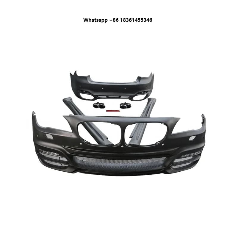 Car Body Kit For2009-2016, Modified Style Front Rear Bumper Side Skirts, Factory