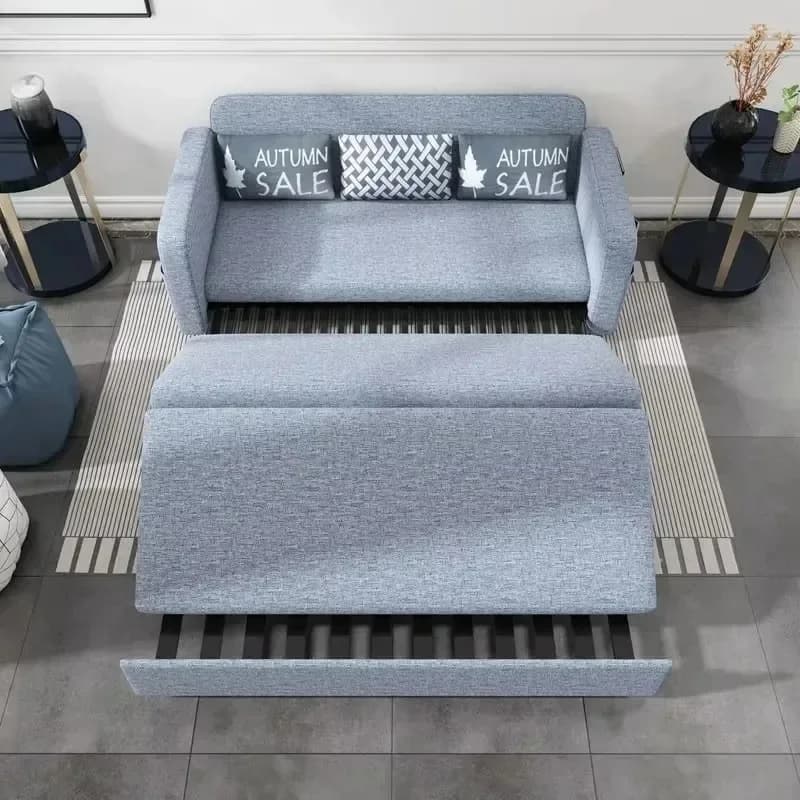 Comfortable European Sofa Minimalistic Individual Modern Design Luxury Sofa Puffs Bedroom Salon Elegant Divano Hotel Furniture