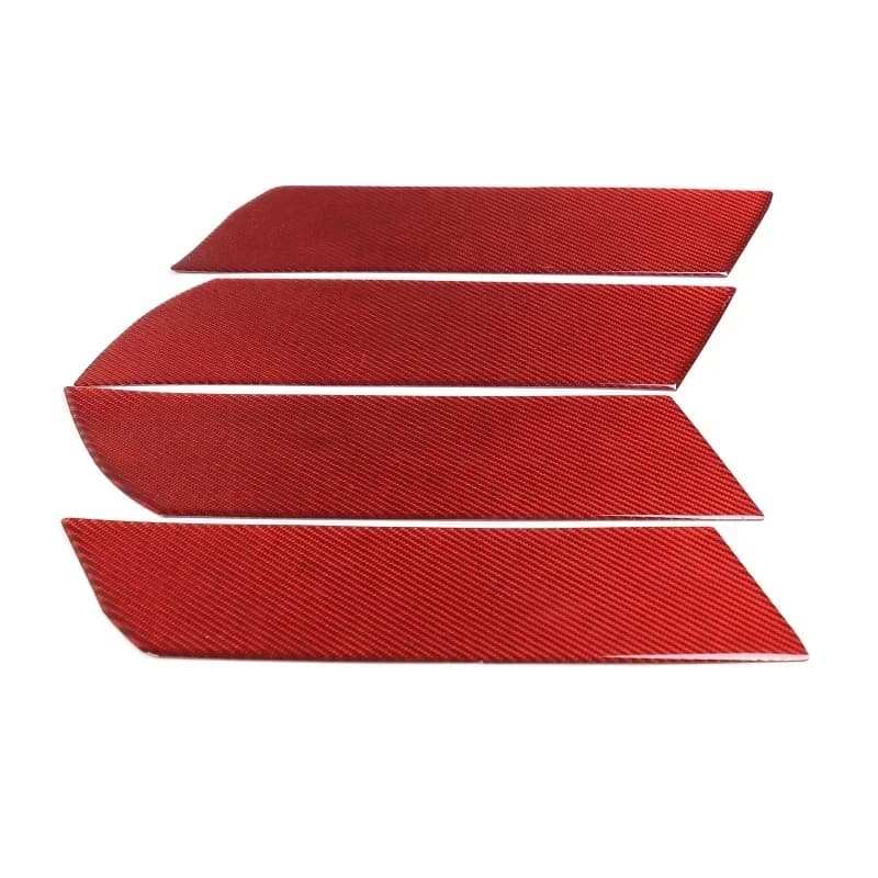 For Chevrolet Corvette C6 2005-2013 Soft Carbon Fibre Car Side Fender Panel Cover Trim Sticker Car Accessories