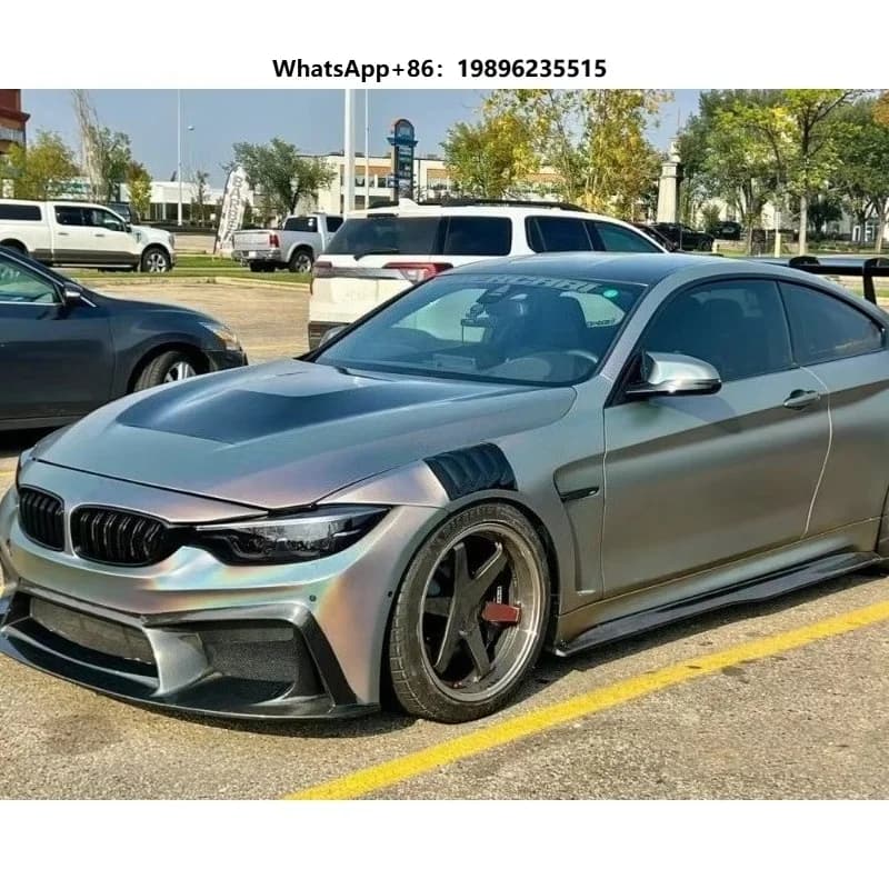 2013-2020 for  M4 F82  F83 carbon fiber fender hood body kit car bumper opening ventilation fender