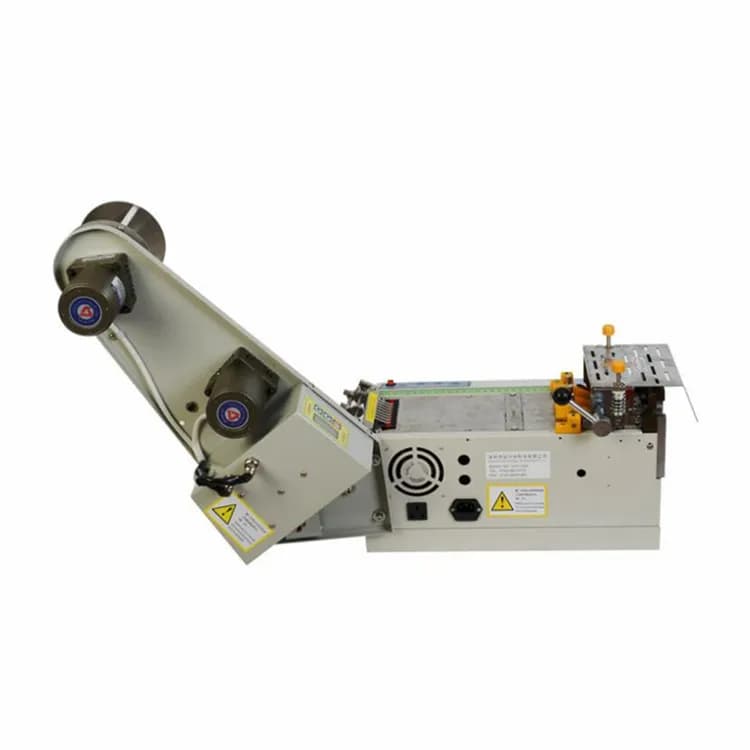 Cold and Hot Tape Cutting Machine Silk Ribbon Cutting Machine