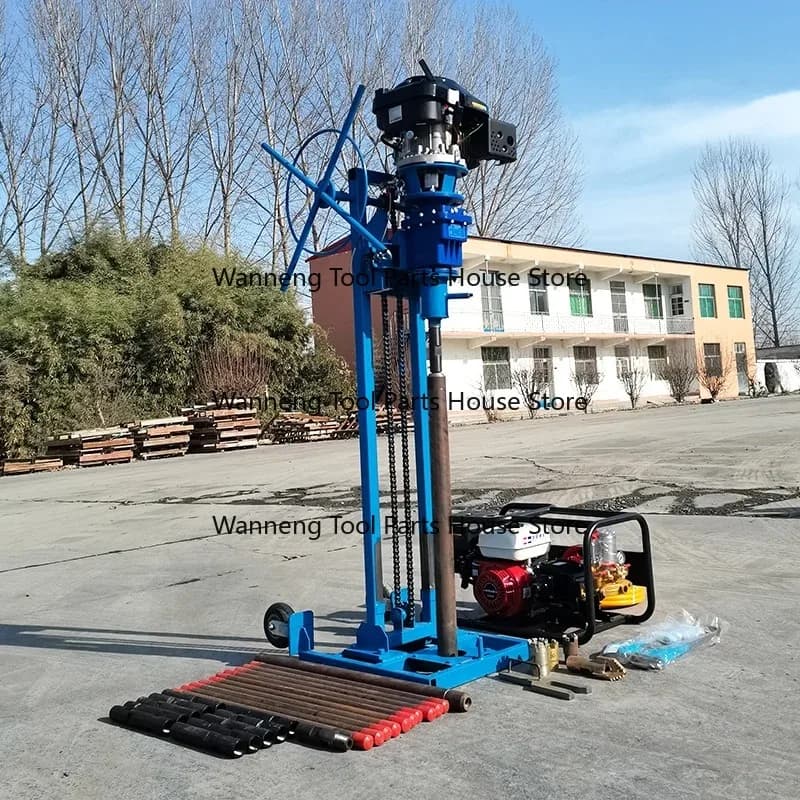 Handheld Geological Exploration Core Drill Rig Portable Backpack Rock Drilling Petrol Machine Customized Mining Equipment