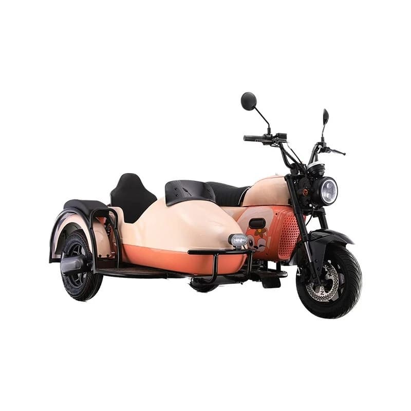 Electric sidewalk tricycles for scenic spots