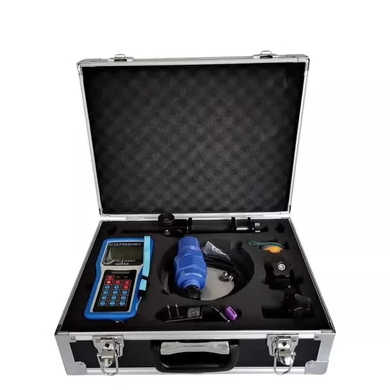 Handheld Ultrasonic Open Channel Flowmeter Split Wall Hanging