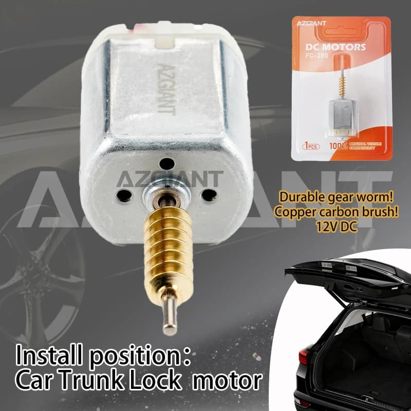 AZGIANT 22012630 1020735 Car Trunk Latch Lid Lock DC motor For Mercedes Benz C-Class W204/S204 C220 C250 C350/B-Class W246 B180