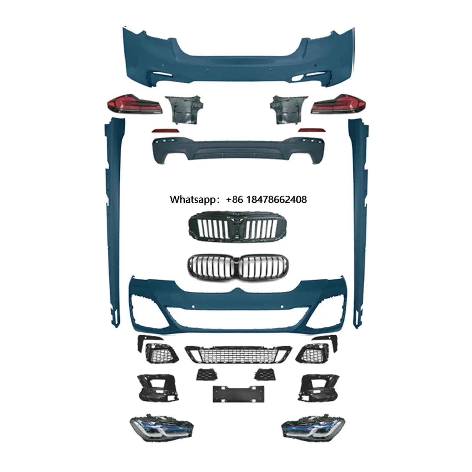 Hot Selling Old to New M Sport Body Kit G30 Pre Upgrade Lci 2021 M Tech Bodykit for  5 Series G30 Pre 2018-2020