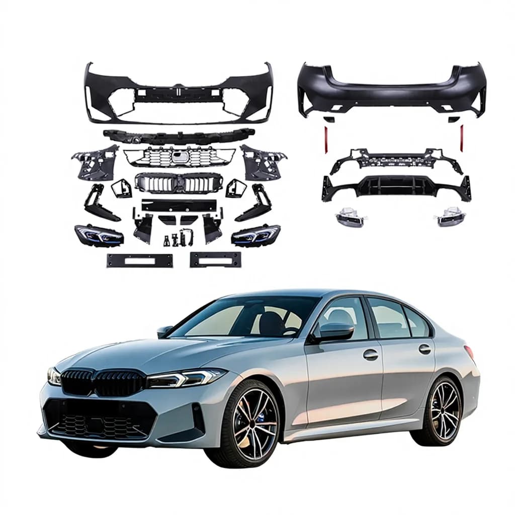 G20 LCI M Sport Conversion Body Kit for  3 Series G20 G28 320i 330i 2018-2022 Pre Automotive Facelift MT Car Mod