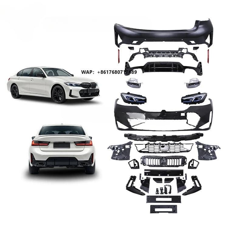 High-quality Plastic Body Kit for  3 Series G20 PRE Upgrade to 2022+ G20 LCI MT Sport Style Bumpers G20 Car Conversion Kit