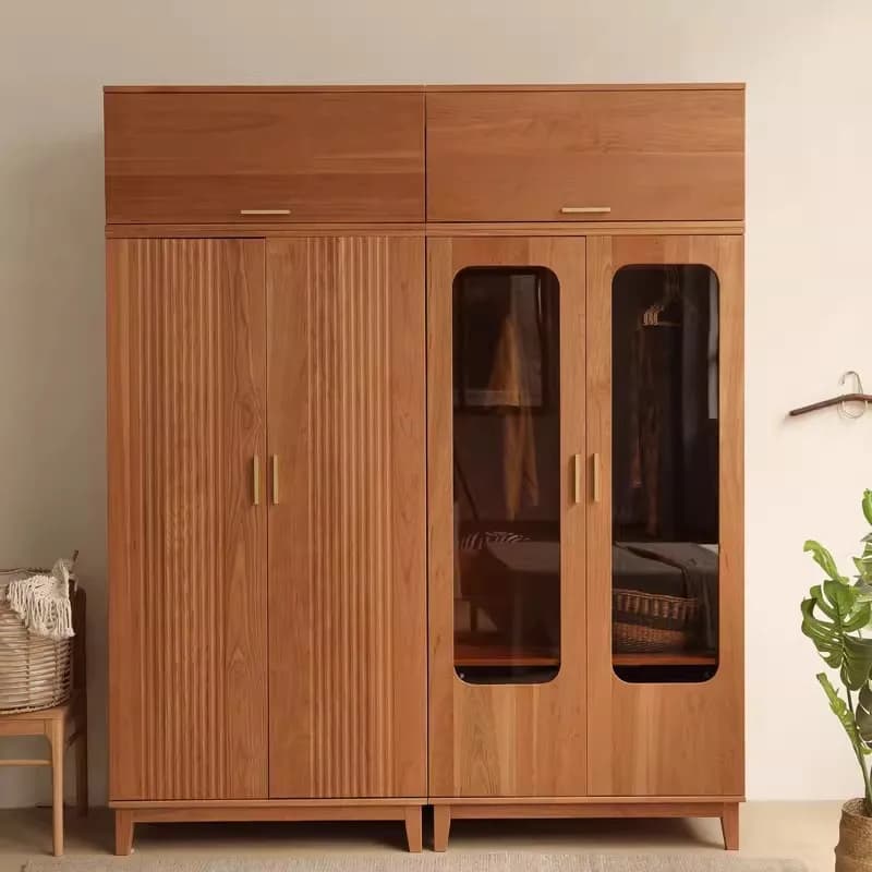 Nordic Wood Bedroom Wardrobes Organize Elegant Organizer Bedroom Wardrobes Storage Clothes Wooden Armoire Chambre Home Furniture