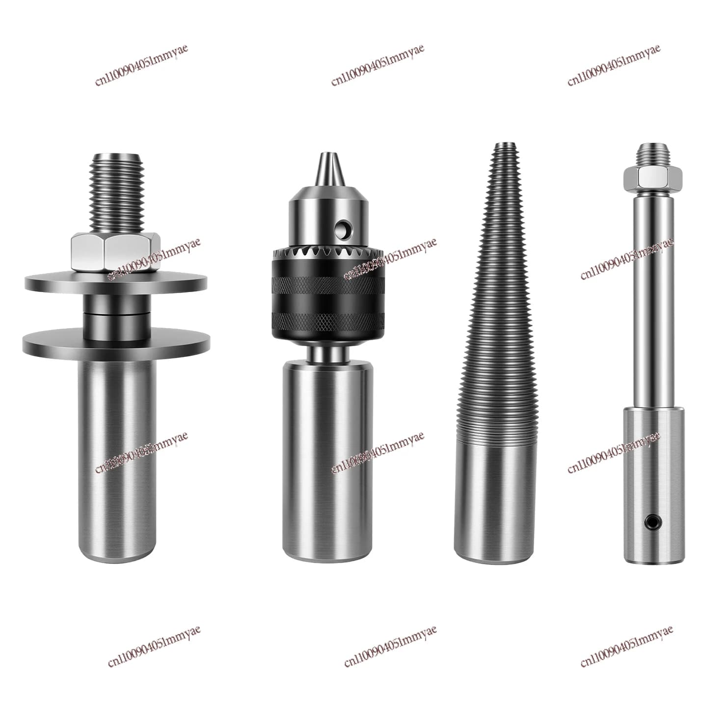 Desktop polishing machine connecting rod accessories chuck fangs splint thread shaft connecting shaft