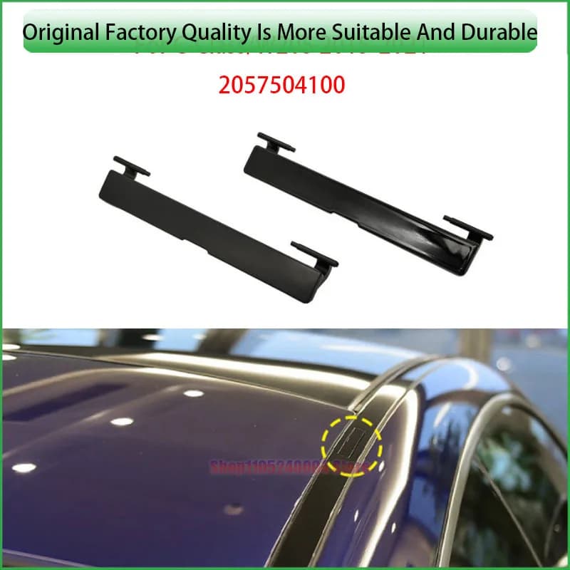 For Mercedes Benz C Class W205 2015-2021 Roof Rack Moulding Connecting Cover Replacement Genuine Part 2057504100
