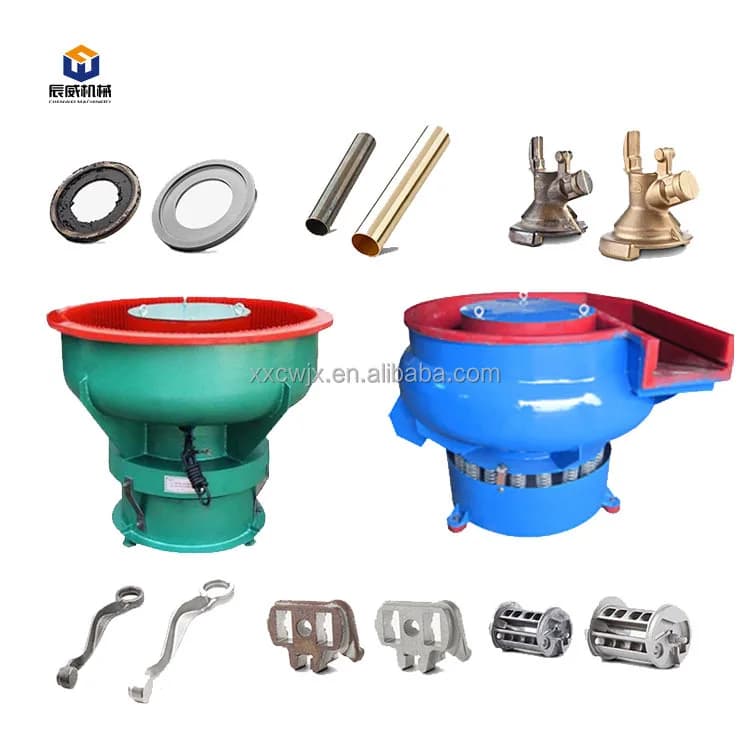 150L 250L 350L 450L 650L Vibratory Tumbler Finishing Deburring Metal Parts Ceramic Polishing Machine
