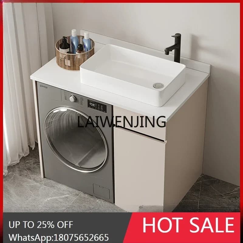 Honeycomb aluminum small apartment ceramic integrated washbasin washbasin washbasin customization