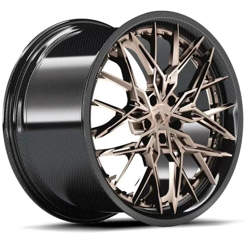 Custom 20 21 22 Inch Carbon Fiber Forged Wheel Hub with 5 Holes New Condition