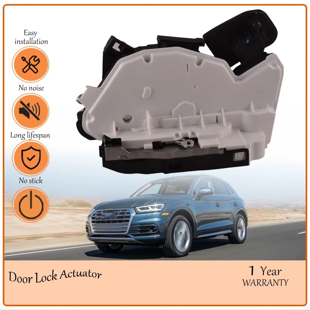 Automotive Door Central Lock Actuator Latch Motor,Fit to Audi Q3 Q5 Q7 A4 A5 TT,RHD Front Left Right Door,oe 5K2837015,5K2837016