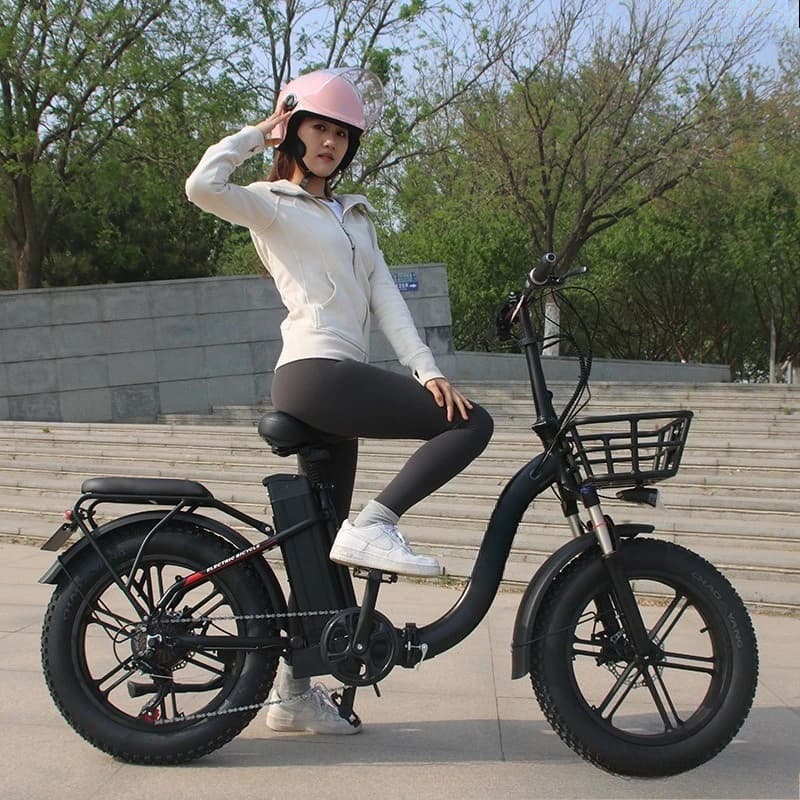 20 inch folding men's/women's retro mountain electric bike