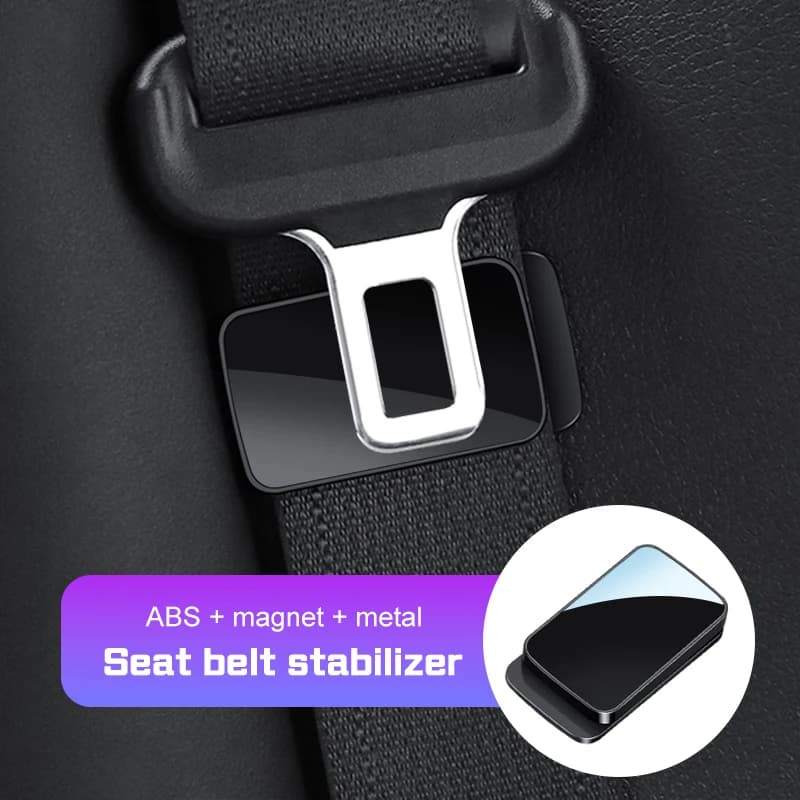 Magnetic Attract Car Seat Belt Holder Stabilizer Fastener For BMW E38 E46 F15 E90 E92 E87 G20 G30 1 3 5 7 Series X1 Accessories