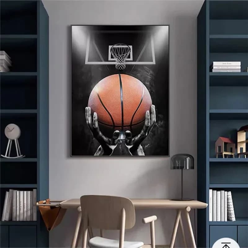 Modern sports basketball dream art posters and prints canvas painting living room decorative wall art pictures (unframed)