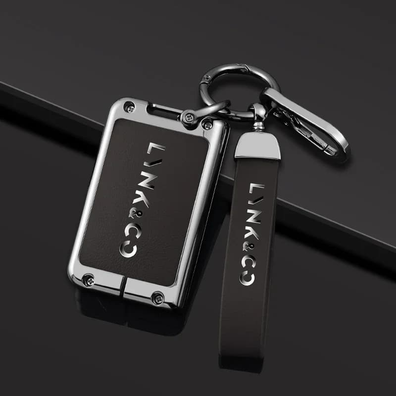 Zinc alloy car remote key protective cover shell, suitable for LYNK&CO 05 09 01 06 02 03 LYNK CO car keychain car accessories