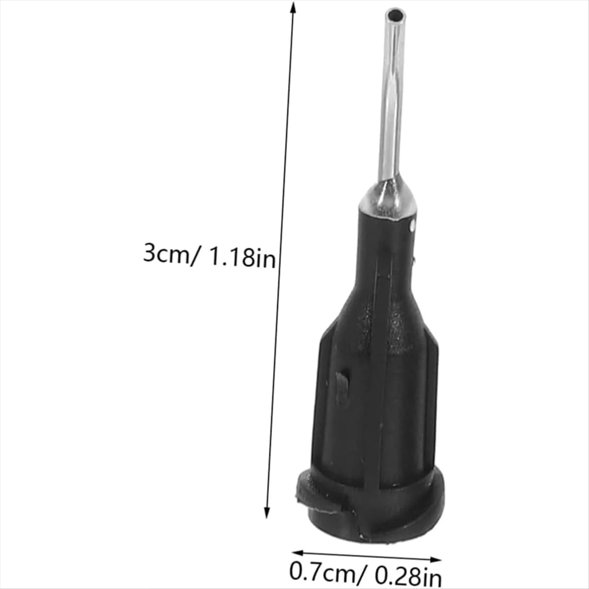 SSR 50Pcs Bent Tip Applicator Needle- Dispensing Tools for Ceramic Glaze and Pottery-Needles for DIY Clay Projects