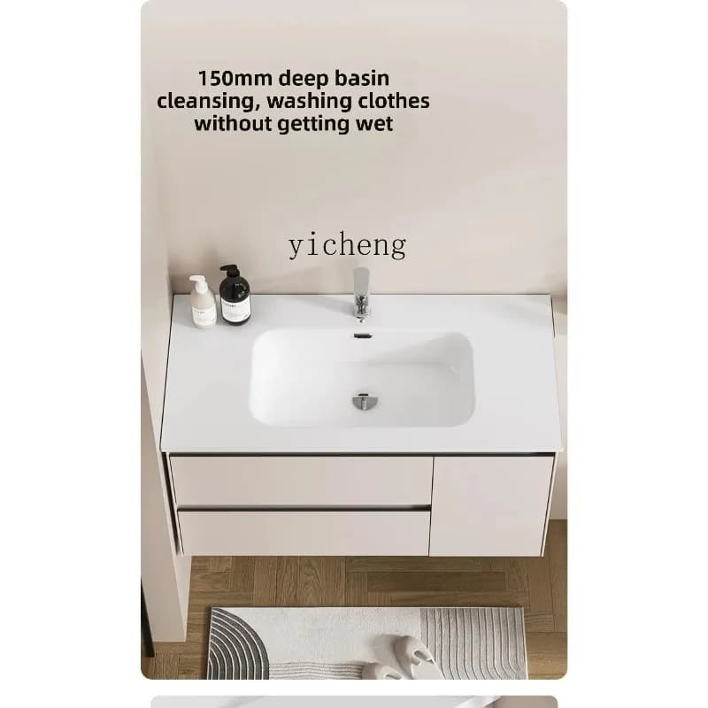 zz new smart bathroom cabinet combination bathroom washbasin washbasin furniture
