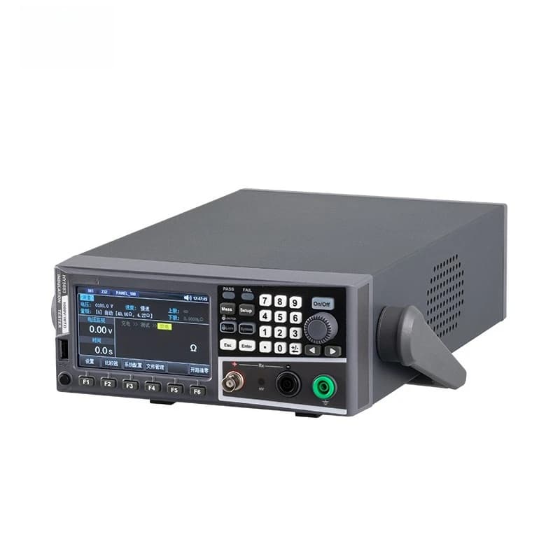 HY5683 insulation resistance tester, charging and discharging test time adjustable output voltage