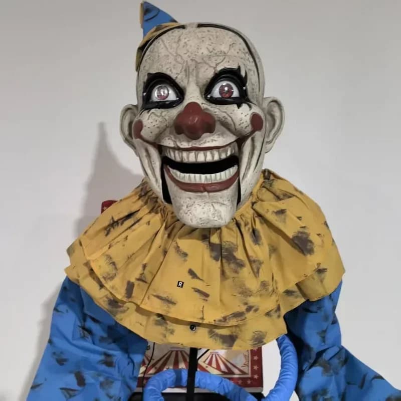 Clown horror props secret room ornament
