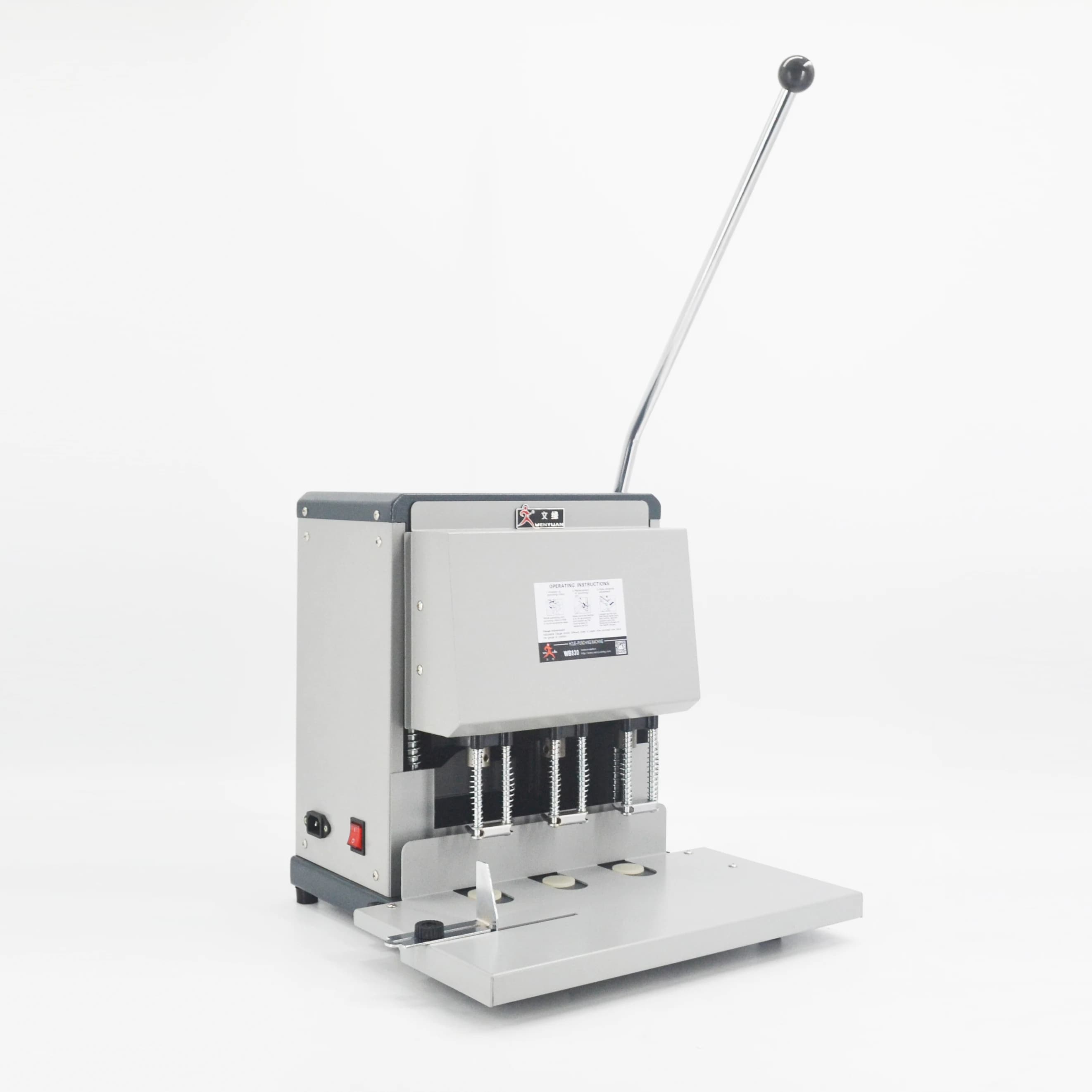SG-WB800 One Year Warranty Electric Paper 3 Hole Puncher Drilling Machine